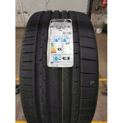 295/30R22 continental sport contact 6 sportcontact6 103Y