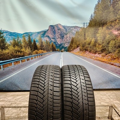 245/45r18 continental wintercontact ts850p ssr * runflat 100V