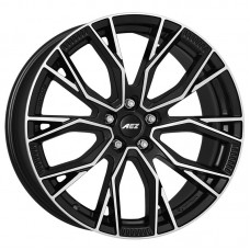 AEZ Toronto dark Black/polished 8,5x18 5x112 ET36 CB66,6 60° 840 kg ATR88BP36E