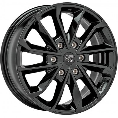 MSW 42 Van Gloss Black 6,5x17 6x120 ET50 CB74,6 60° 1250 kg W19468001TC5