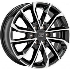 MSW 42 Van Gloss Black Full Polished 6,5x17 6x120 ET50 CB74,6 60° 1250 kg W19468001T56