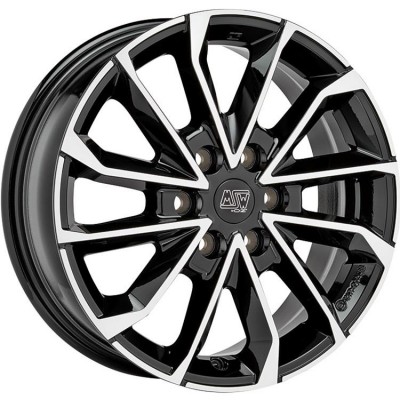 MSW 42 Van Gloss Black Full Polished 6,5x17 6x120 ET50 CB74,6 60° 1250 kg W19468001T56