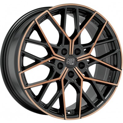 MSW 74 Matt Black Copper Fp 8x19 5x112 ET45 CB73,1 60° 745 kg W19351503TCAC