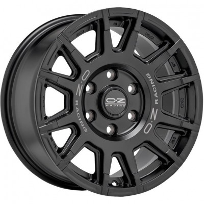 OZ Racing Rally Legend Matt Black + Dark Lettering 8x17 6x120 ET35 CB74,6 60° 1250 kg W01E00101CAI