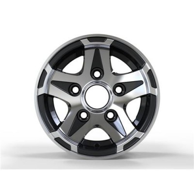 GG Trailer Black Polished 6x10 5x112 ET0 CB67,1 (No Cap) 60° 275885