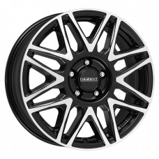 Dezent KH dark Black/polished 7x17 5x120 ET55 CB65,1 R14 1400 kg TKHY9BP55E