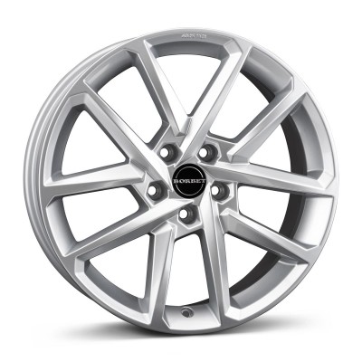 Borbet N Crystal Silver 6,5x17 5x114.3 ET45 CB72,6 60° 720 kg 497751