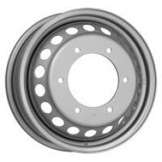 KFZ 9696 Silver 5,5x17 6x205 ET113 CB161,1 (HM: 121.5) Flat 1100 kg 9696