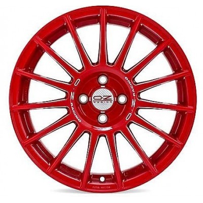 OZ Racing SUPERTURISMO LM RED WHITE LETTERING 4h 7x17 4x100 ET42 CB68,0 60° 570 kg W0188020183