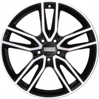 Fondmetal Koros Black Polished 9x19 5x112 ET44 CB66,6 FMI06-9019445112-NA2