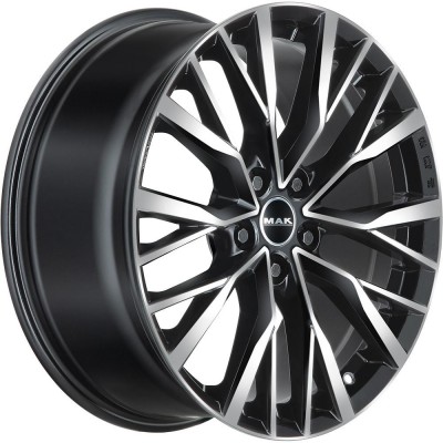 MAK Kent Black Mirror 8,5x20 5x120 ET43 CB72,6 Flat 1050 kg F8520KEBM43IRR