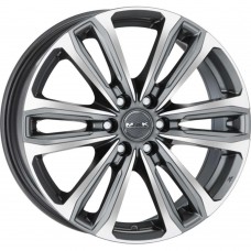 MAK Safari6 Gun Met-Mirror Face 7,5x17 6x139,7 ET38 CB67,1 60° 970 kg F7570AF6QM38VO3