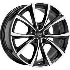 MSW 27T Gloss Black Full Polished 9,5x20 5x114.3 ET45 CB64,1 60° 850 kg W19400001T56