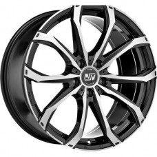 MSW 48 Van Gloss Black Full Polished 7x17 5x118 ET68 CB71,1 60° 1300 kg W19328005T56