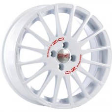 OZ Racing Superturismo WRC Race White Red Lettering 8x18 5x114,3 ET40 CB75,0 60° 640 kg W01669203W33