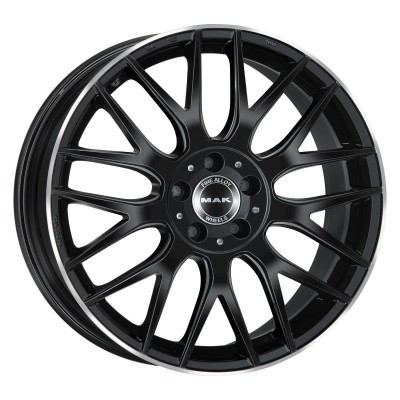 MAK Arrow Gloss Black Mirror Ring 9x18 5x112 ET50 CB66,6 R14 860 kg F9080OWGL50WS5X