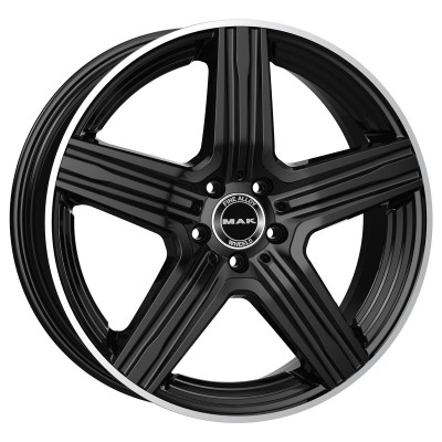 MAK Lewis Gloss Black Mirror Ring 10x21 5x112 ET52 CB66,6 (Long Bolt) R14 1050 kg F1021EWGL52WS4Y