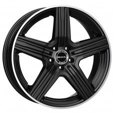 MAK Lewis-D Gloss Black Mirror Ring 11x21 5x112 ET49 CB66,6 (Long Bolt) R14 1050 kg F1121EDGL49WS4Y