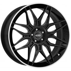 Dotz LongBeach dark Black/polished lip 9,5x21 5x112 ET45 CB66,6 R14 1045 kg OLO1N8BL45M