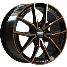 Fondmetal Elatha Black Clearcoat Matt Bronze Machined 8,5x19 5x112 ET45 CB66,5 R13 850 kg RF19212