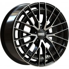 Fondmetal Kari Glossy Black Machined 9,5x20 5x112 ET22 CB66,6 (Long Bolt) R14 1000 kg RF19270