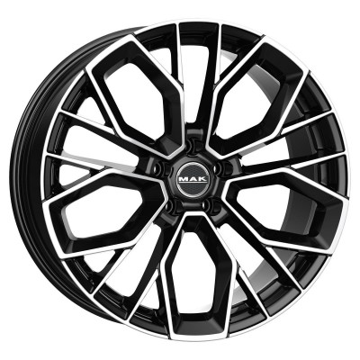 MAK Stilo-D Black Mirror 11,5x22 5x130 ET47 CB66,5 R14 1100 kg F1522TPBM47KS3X
